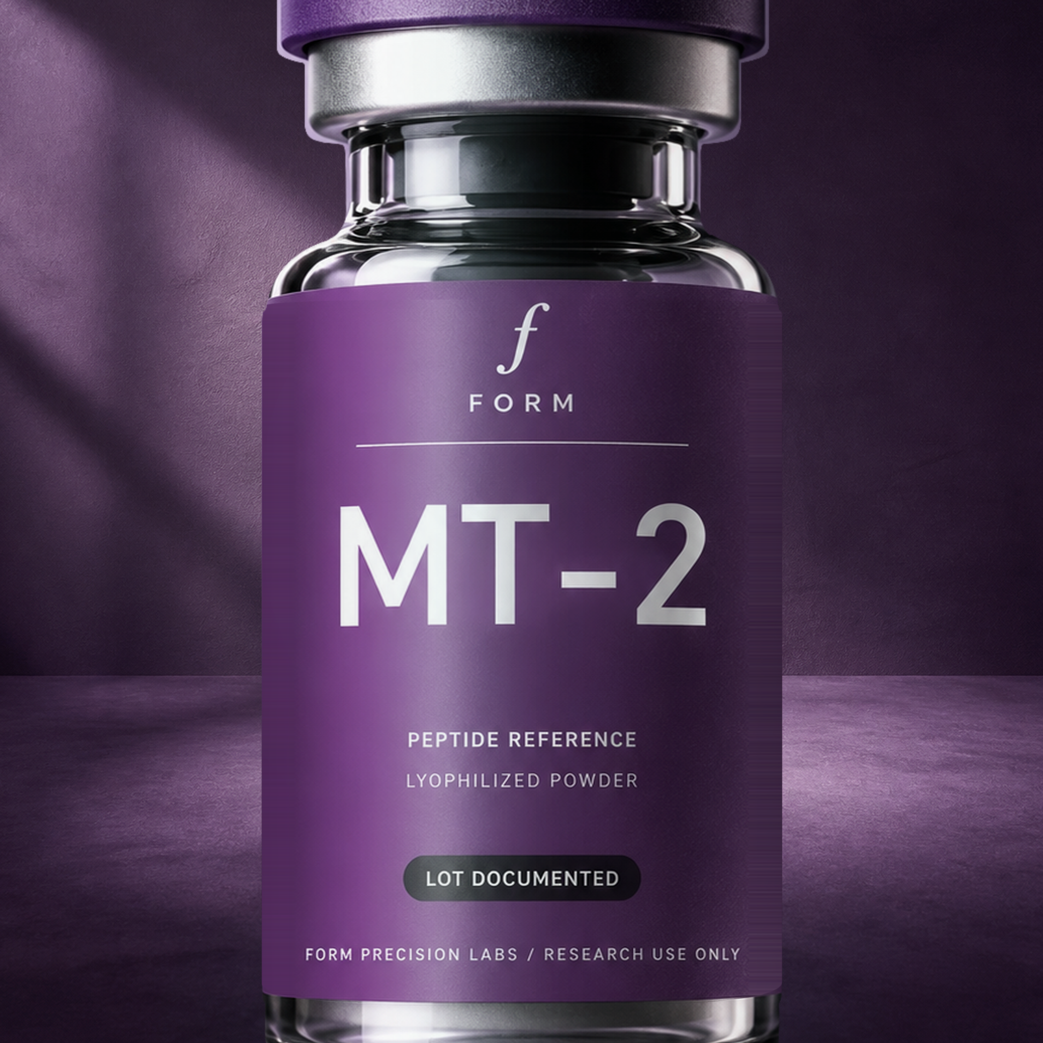 MT-2 lyophilized reference material vial