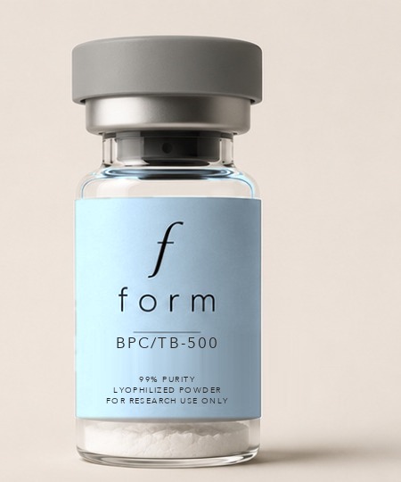 BPC/TB-500 lyophilized biochemical reference material vial