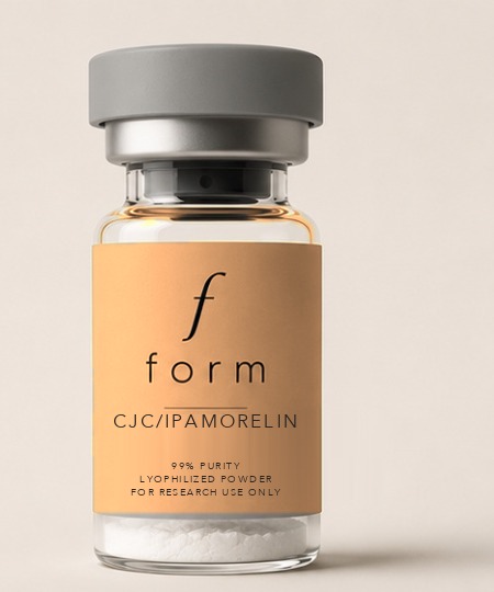 CJC/Ipamorelin lyophilized biochemical reference material vial
